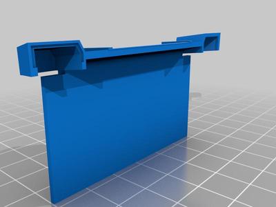 Kenner Tie Fighter Battery Cover - Work In Progress