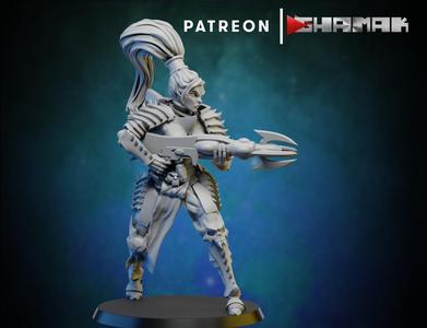 Futuristic space dark elves cabal 2 support ready