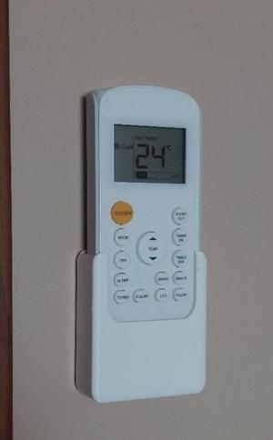 Air-conditioning remote control wall holder