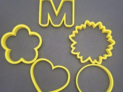 Mother's Day Cookie Cutters 