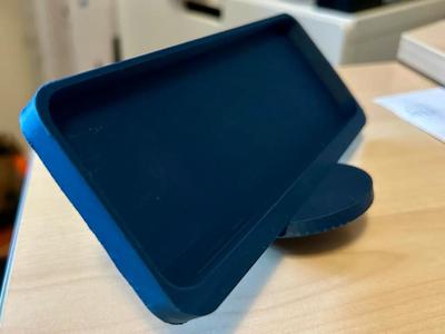 Shelf addition to desk clamp   