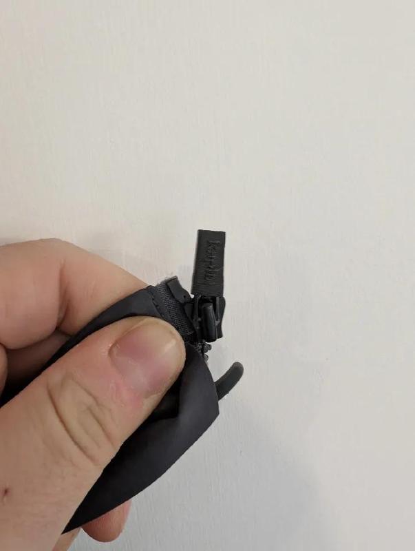 Zip tab replacement for Rapha clothing   