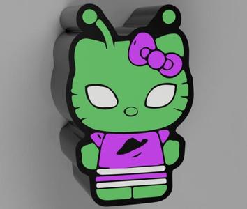 Hello Kitty - ALIEN BOX mini Lightbox