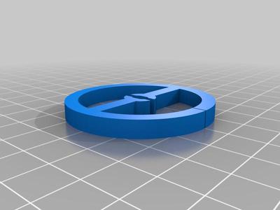 Ring to prevent the lightswitch from disappearing behind the bed