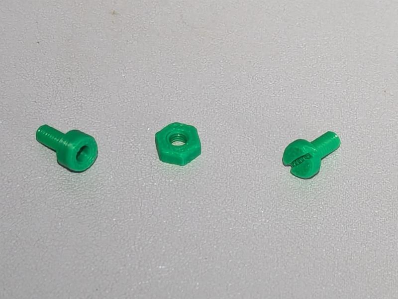 M3x6mm Nut and Bolts