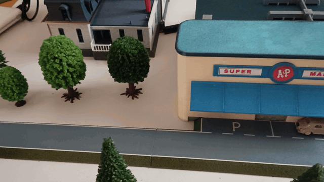 HO road chain car system - road kit 1