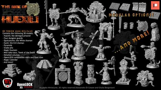  The rise of Huexili  Complete set