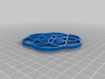 mandala coaster