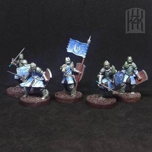 KZKMINIS - Swan Knights - Knights on foot