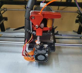 Direct drive extruder mount for FLSUN Cube original carriage