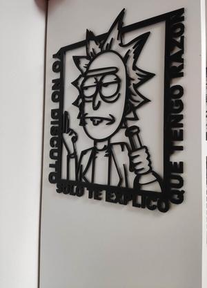 Remix Rick no discuto wallart