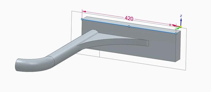 simple hook for threaded wall   
