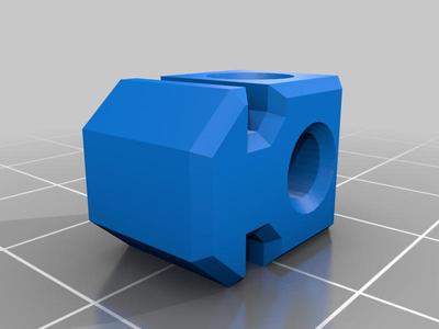 Simple Filament Guide for 2020 Extrusion (Ender-3 / CR-10)