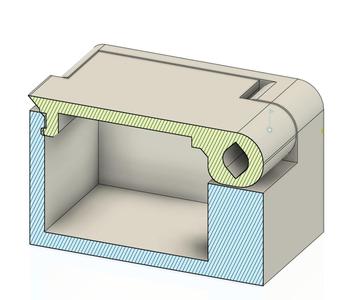  SMD Component Storage with TearDropHole for improved hole clearance