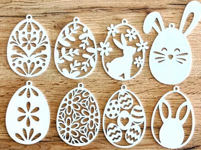 Easter eggs for hanging