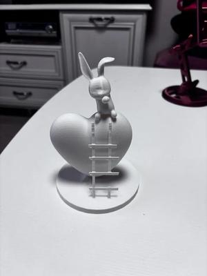 Valentine day love bunny   