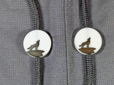 Wolf Moon Drawstring Charm
