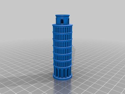 The Not Leaning Tower of Pisa