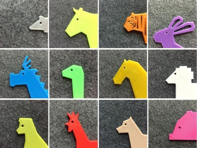 Simple Animals 13 - Chinese zodiac