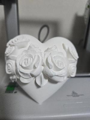heart with flowers   