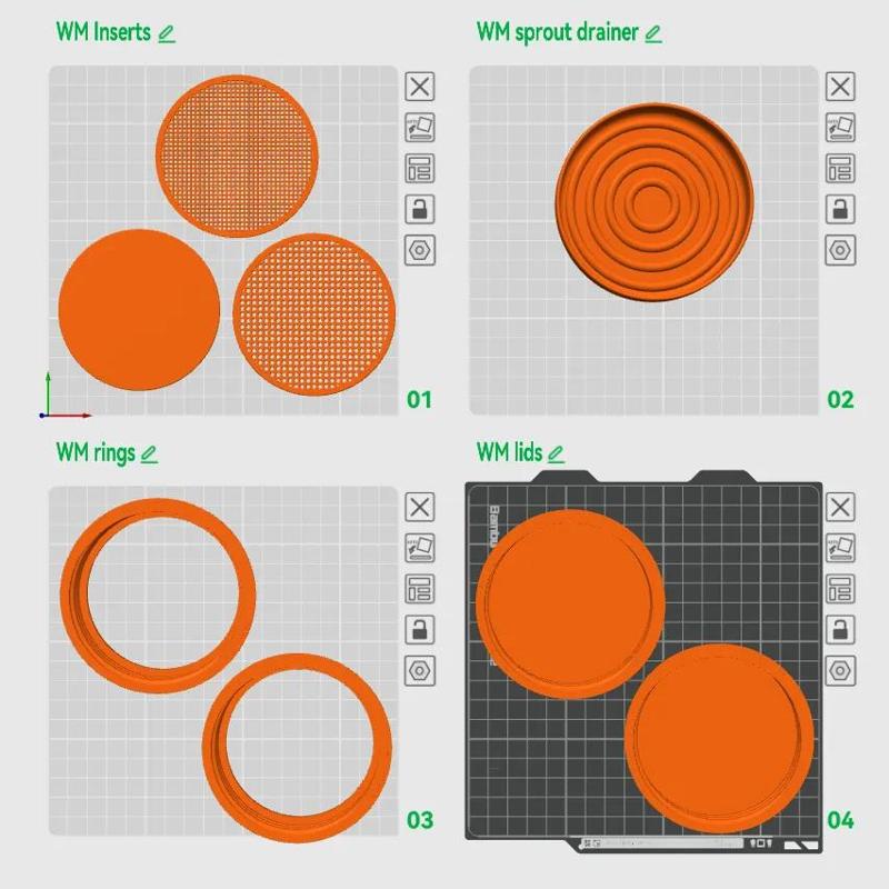 Mason Jar Wide Mouth collection   