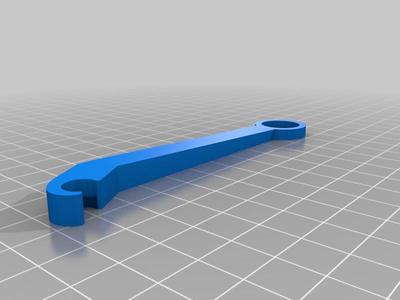 Aquila bed handle based on a design by Ascardia