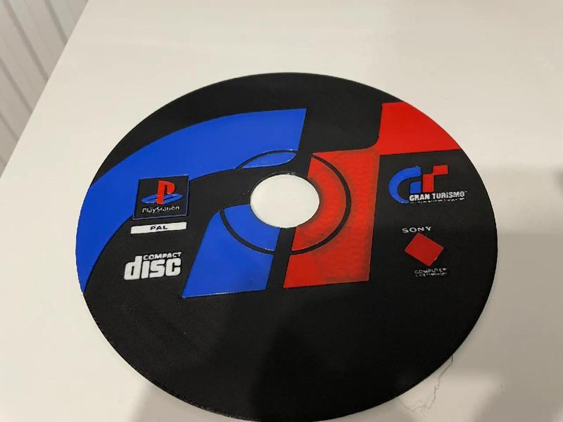 Gran Turismo PSX CD Wall Art   