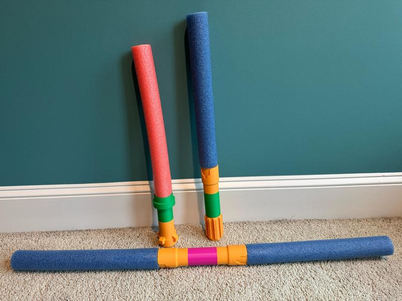 Pool Noodle Build-A-Saber 