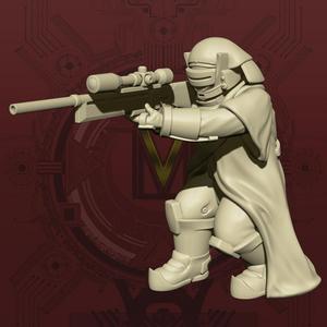 (Mercy's Reach) Stellus Ranger - Crouch Walk Pose