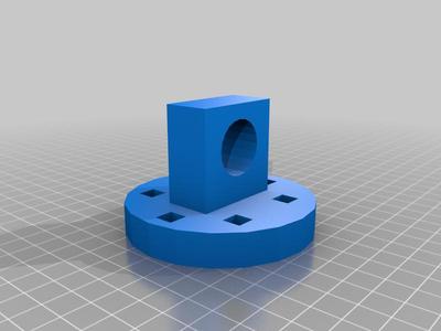 1/2 in PVC Coro Prop Mount