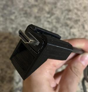 HMDI Support / Cable Strain Relief