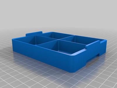 Parametric stackable box - Uniform grid