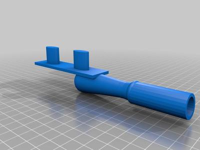 Firecracker Rifle V2 suppressed