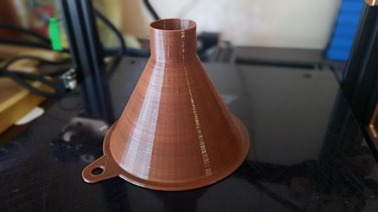 Funnel for liquid transfusion