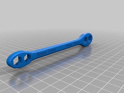 Multi-Size Metric Wrench, 7mm-8mm-9mm-10mm