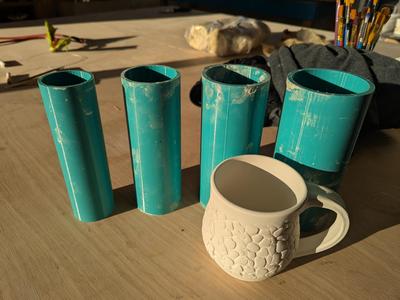 Ceramic Forms (Cylinder) 50/60/70/80mm
