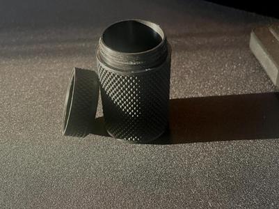 Container with screw lid