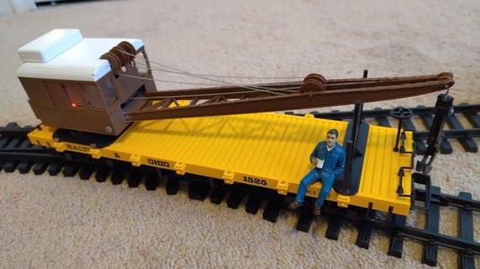 G Scale Rail Crane - R/C Controlled