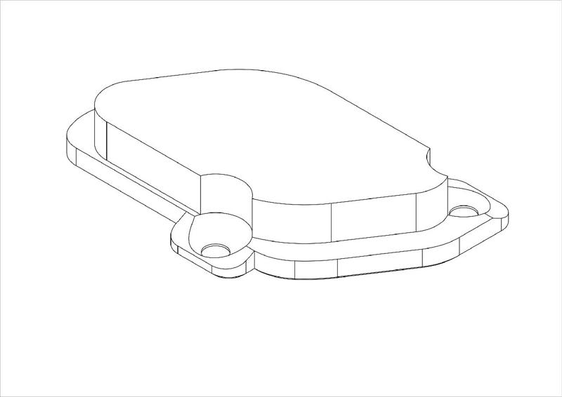 ImpulseRC APEX EVO DJI O4 Pro camera TPU insert   