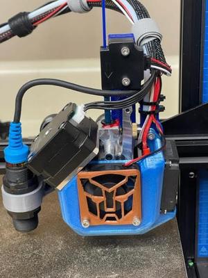 Micro Swiss Direct Drive NG Wire Harness and Filament Sensor Holder