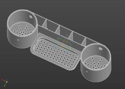 A soap dish for the bathroom.   