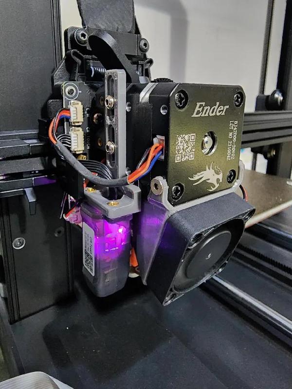 Ender 3 V3 SE Hotend Fan Shroud for 40 mm fan   