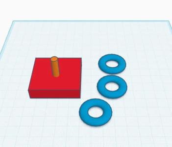 desk topp ring toss   