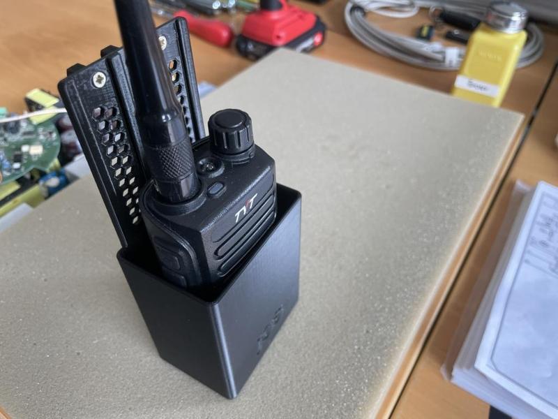 walkie talkie holder
