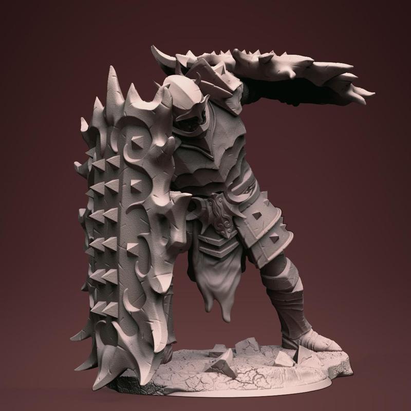 Fire giant shield