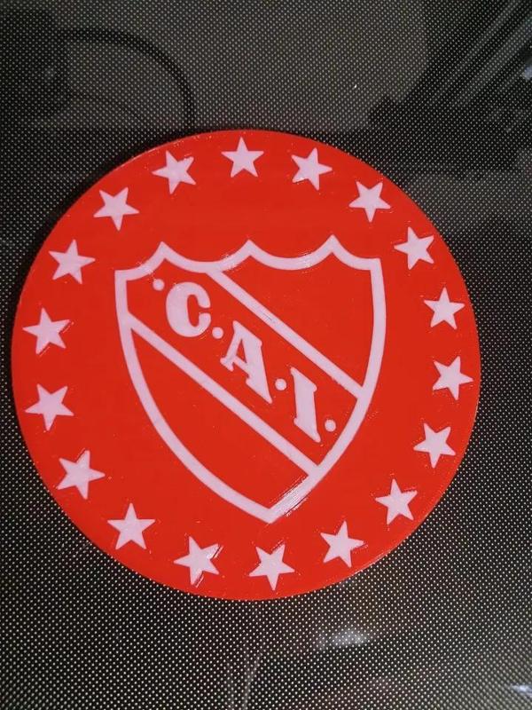 Posa vasos Independiente 18 estrellas   