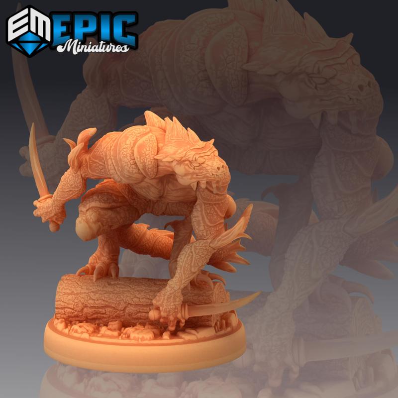 Seafolk Brute Daggers / Water Folk Race / Ocean & Sea Encounter