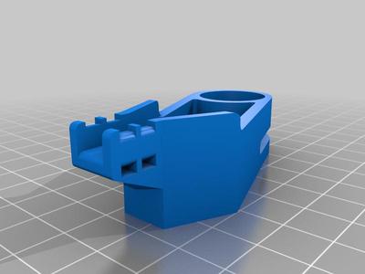 Improved Ender 3 (V2) Wire Strain Relief For Silicone Bed Springs 