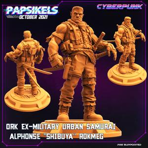 ORK EX MILITARY URBAN SAMURAI ALPHONSE SHIBUYA ROKMEG