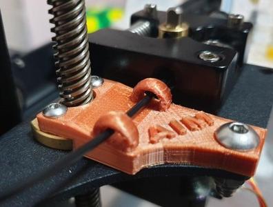 Anet A8V2 Filament guide extruder